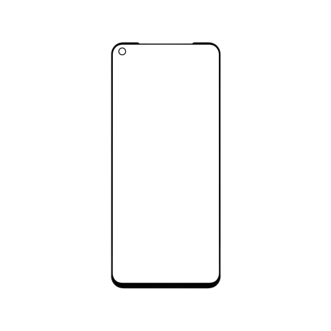 OnePlus Nord 2 5G 3D Tempered Glass Screen Protector Black EU