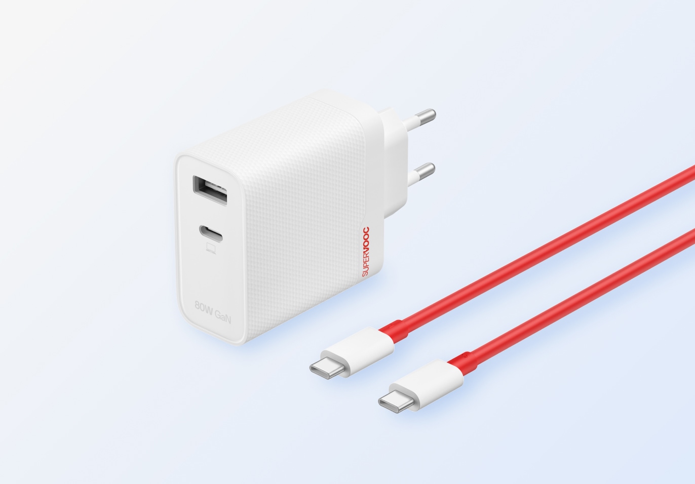OnePlus SUPERVOOC 80W Netzteil – EU-Version, Ultraschnelles Laden